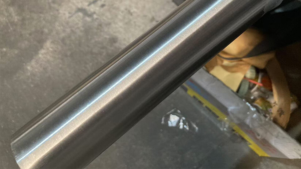 304 Brushed Stainless Steel Round Tube