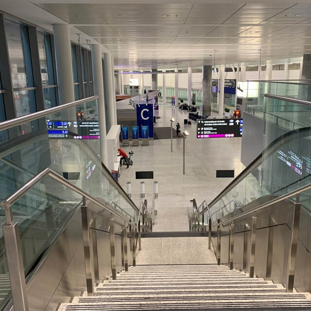 Airport Terminal Railing (2)