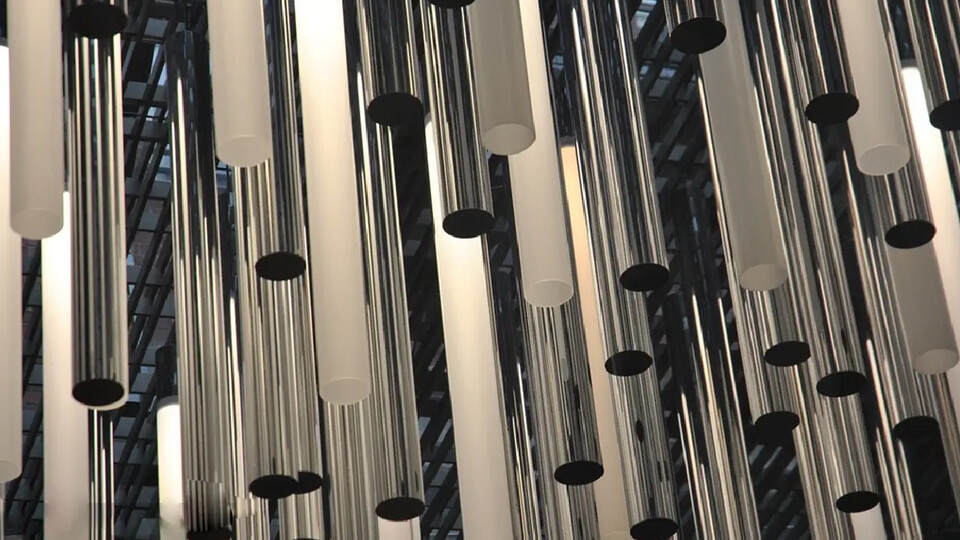 Polished Stainless Steel Tubes for Interior Decoration
