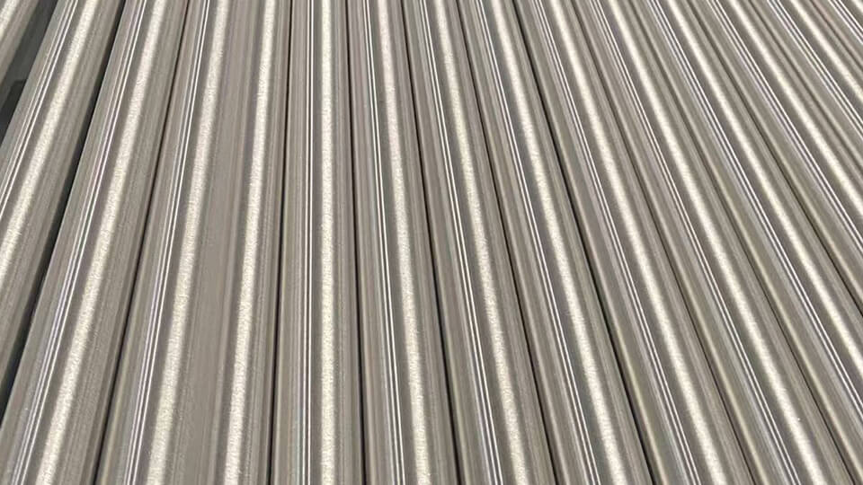 180 Grit Stainless Steel Round Tube