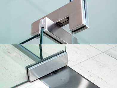 glass door control system