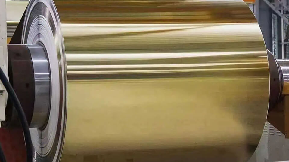 PVD Gold Stainless Steel Coil