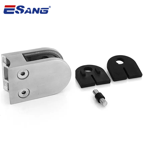 Stairs Railing Stainless Steel D Type Glass Clamp