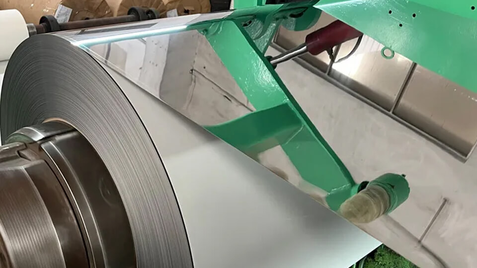 304 Polished Stainless Steel Coil