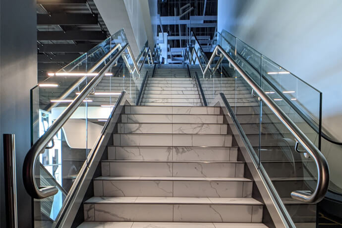 Stainless Steel Staircase Handrail