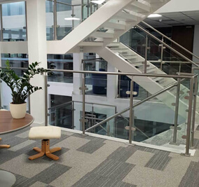 Commercial Complex Railing Solution