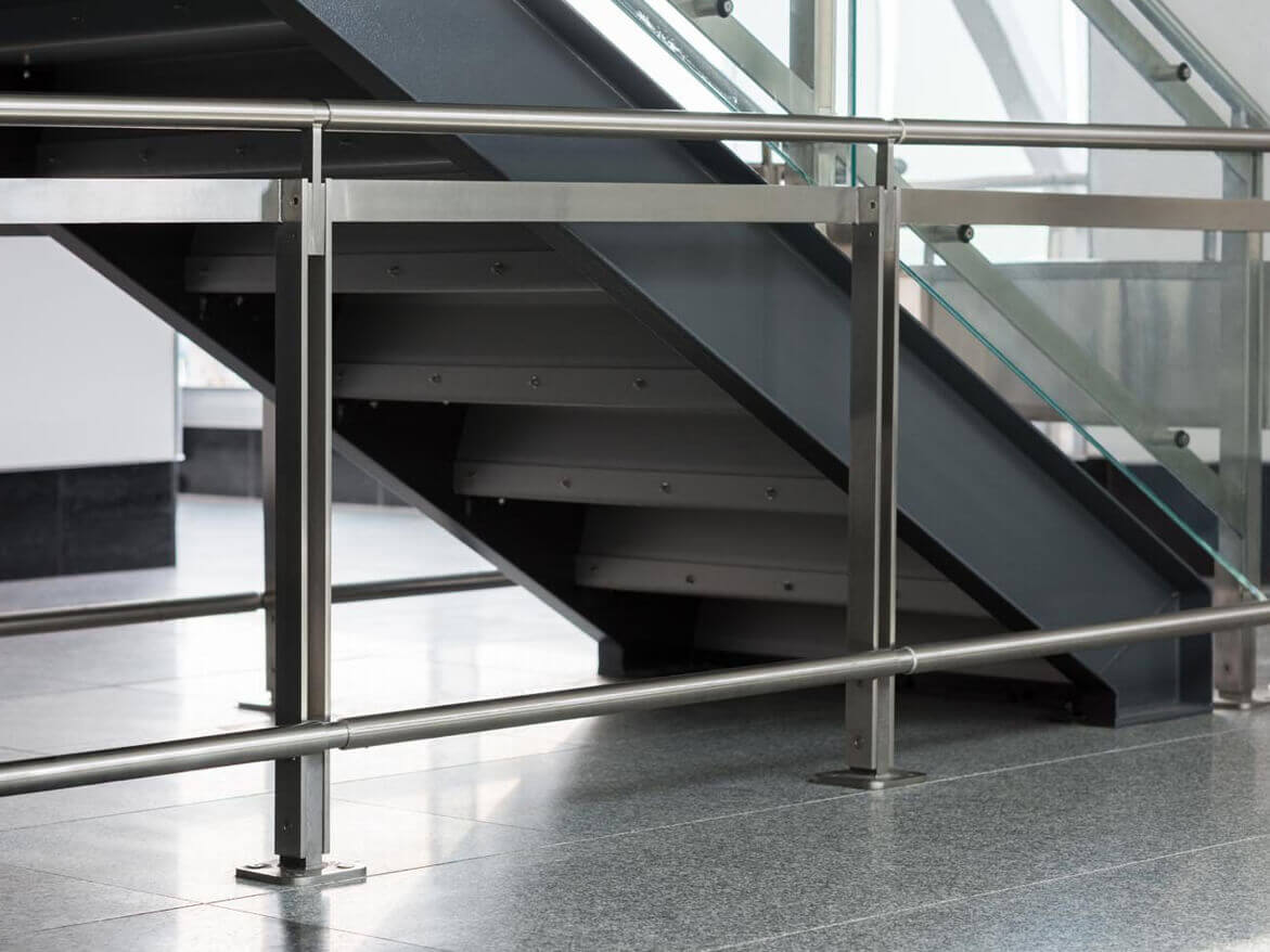 Heavy-Duty Structural Balustrade Post