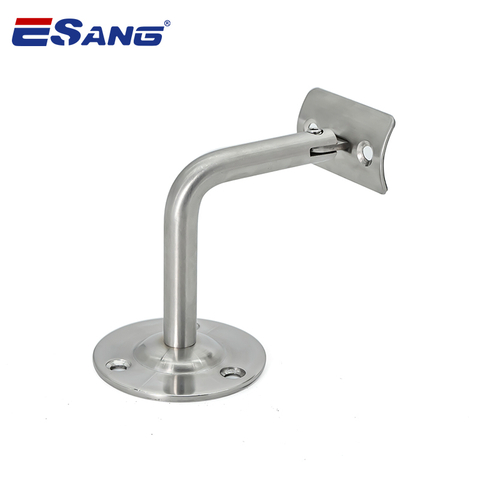 Stainless Steel Stair Handrail Wall Mounting Bracket for Round Rail