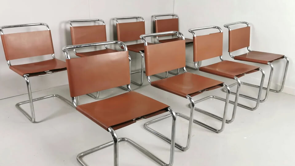 stainless steel chair