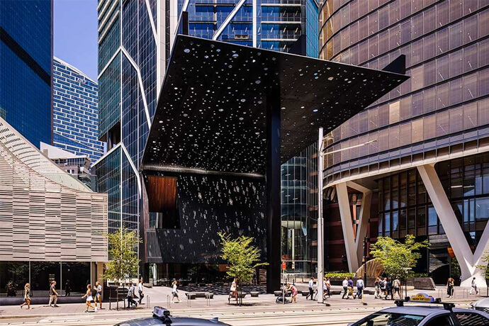 Stainless Steel Outdoor Architecture