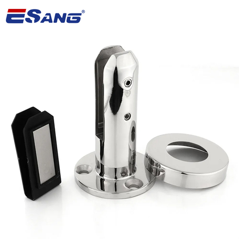 Pool Fence Stainless Steel Round Glass Spigot Clamps for Balustrade